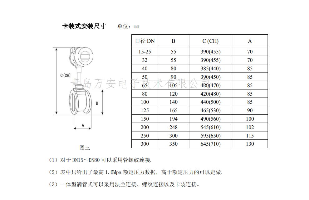 熱式氣體質量91视频APP下载尺寸圖(圖3)